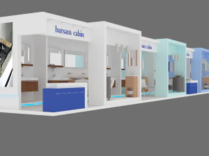выставочный стенд 10 3D Модель