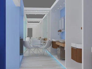 exhibition stand 10 3D Model