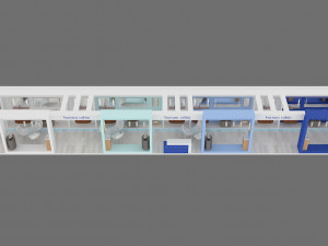 exhibition stand 10 Modelo 3D
