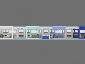 exhibition stand 10 Modelo 3D