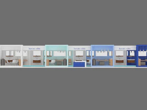 exhibition stand 10 3D Model