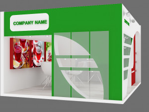 exhibition stand 12 3D मॉडल