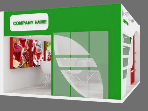 exhibition stand 12 3D Model