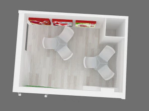 exhibition stand 12 3D Model
