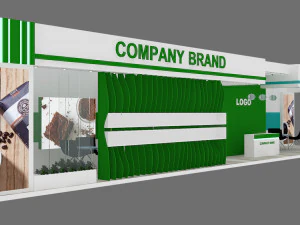 выставочный стенд 13 3D Модель