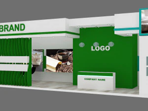 exhibition stand 13 3D Model