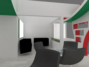 exhibition stand 16 3D Model