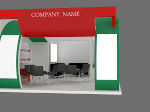 exhibition stand 16 3D Model