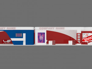 exhibition stand 15 3D Model