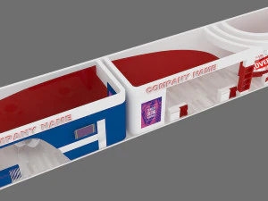 exhibition stand 15 3D Model