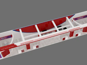 exhibition stand 14 3D Model
