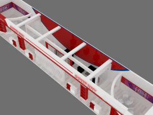 exhibition stand 14 3D Model