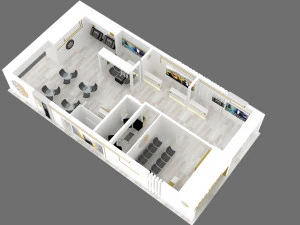 exhibition stand 17 3D Model