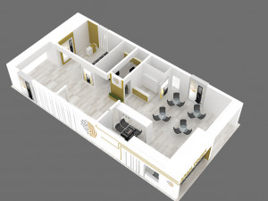 exhibition stand 17 Model 3D