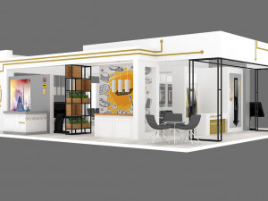 exhibition stand 18 3D Model