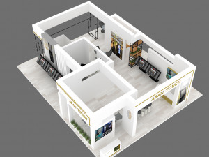 exhibition stand 18 3D Model