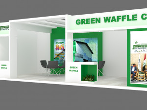 exhibition stand 19 3D मॉडल