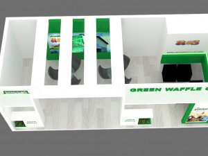 exhibition stand 19 3D मॉडल