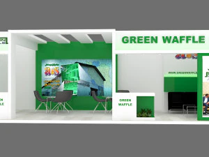 выставочный стенд 19 3D Модель