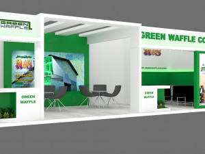 exhibition stand 19 3D मॉडल