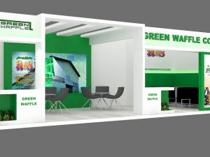 выставочный стенд 19 3D Модель