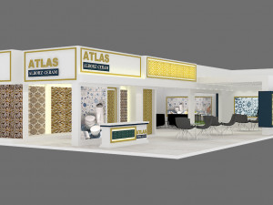 exhibition stand 21 3D मॉडल