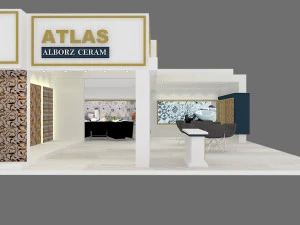 exhibition stand 21 3D Model