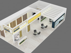 exhibition stand 21 3D मॉडल