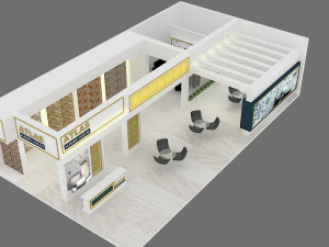 exhibition stand 21 3D Model