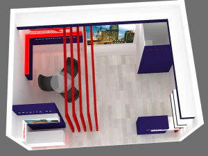 exhibition stand 22 3D Model
