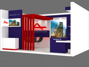 exhibition stand 22 3D मॉडल