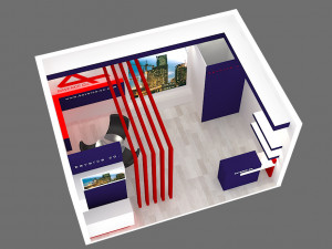 exhibition stand 22 3D मॉडल