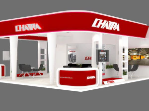 выставочный стенд 23 3D Модель