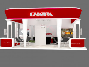 exhibition stand 23 3D Model