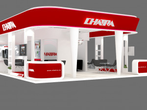 exhibition stand 23 3D Model