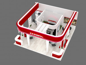 exhibition stand 23 3D Model