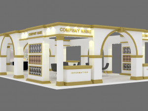 exhibition stand 24 3D मॉडल