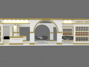 exhibition stand 24 3D मॉडल