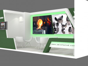 exhibition stand 25 3D मॉडल
