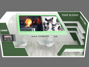 exhibition stand 25 3D मॉडल