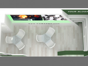 exhibition stand 25 3D मॉडल