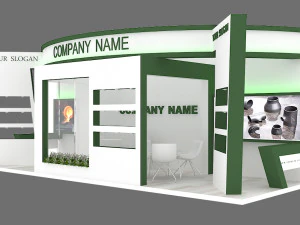 exhibition stand 26 3D Model