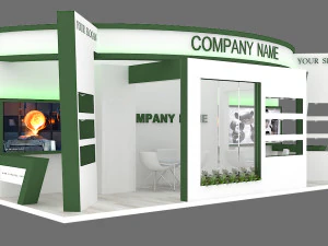 exhibition stand 26 3D Model