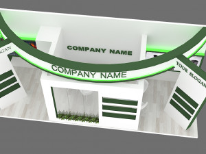 exhibition stand 26 3D मॉडल