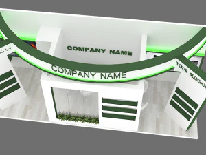 exhibition stand 26 3D Model