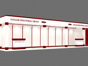 exhibition stand 27 3D मॉडल
