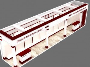 exhibition stand 27 3D मॉडल