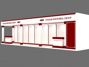 exhibition stand 27 3D मॉडल