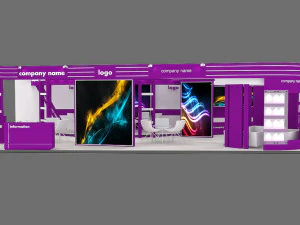 stoisko wystawowe 29 Model 3D