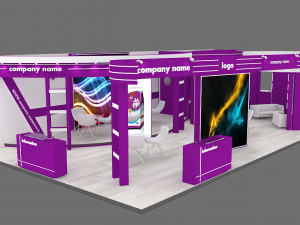 exhibition stand 29 3D मॉडल